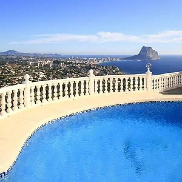 Villa con hermosas vistas sobre la bahía de Calpe — 3