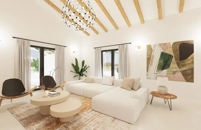 Terreno rústico de 21.500 m2 con proyecto de una casa de altas calidades — 3