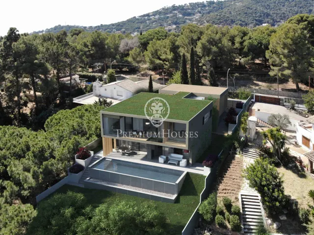 Obra Nueva en construcción en Premià de Dalt con vistas mar - Costa Barcelona — 5