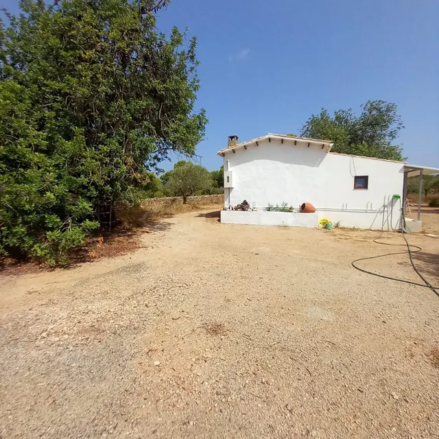 Finca rústica con casa de campo reformada, olivos, algarrobos y caravana, cerca de Tortosa — 10
