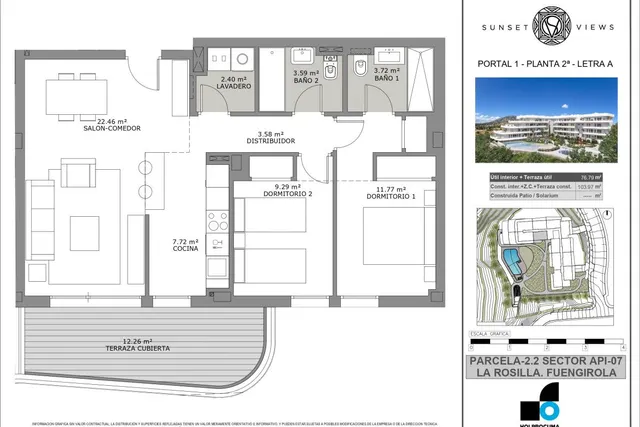 Apartamento 2 habitaciones 133m² en venta - Los Pacos — 12