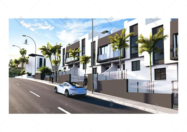 Viviendas con 3 dormitorios, 3 baños, salón, cocina, terraza, solárium, garaje cerrado y trastero. — 8
