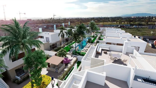 OBRA NUEVA! VILLAS EN LOS ALCAZARES CON PISCINA PRIVADA. 3 D - foto 5
