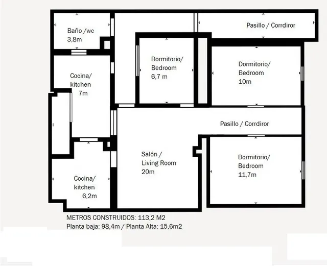 Céntrica casa unifamiliar parcialmente reformada en Guardamar — 2