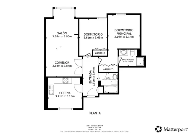 Piso 2 habitaciones 88m² en venta - Rejas — 31