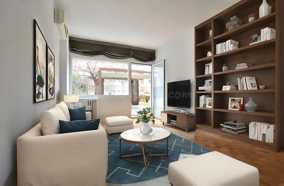 Se alquila piso de 2 dormitorios con increible terraza de 100m2