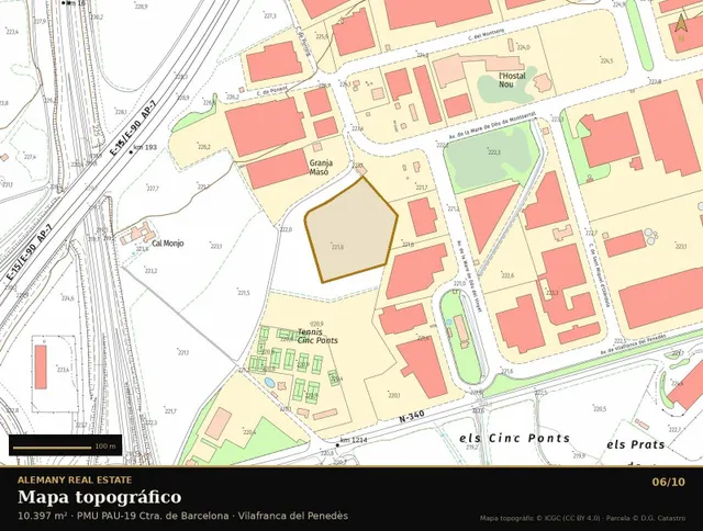 ESPECTACULAR SUELO INDUSTRIAL 10.397 M2 VILAFRANCA DEL PENEDÈS JUNTO AP-7 — 7