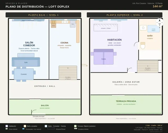 Luminoso ático en urbanización con garaje incluido — 31
