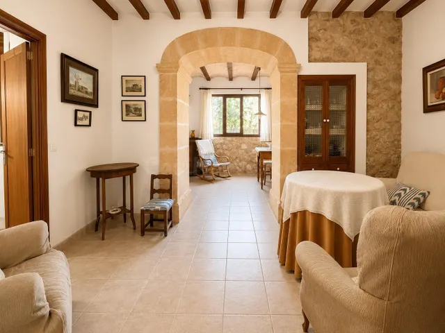 AUTÉNTICA CASA MALLORQUINA CON TERRAZA PRIVADA EN CAIMARI - foto 2