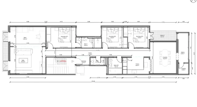 Piso 3 habitaciones 167m² en venta - L´Antiga Esquerra de lEixample — 23