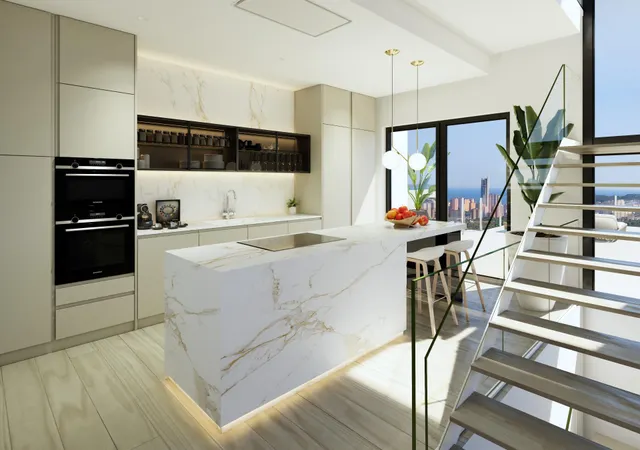 VILLA DE LUJO DE NUEVA CONSTRUCCIÓN EN FINESTRAT CON VISTAS AL MAR — 7