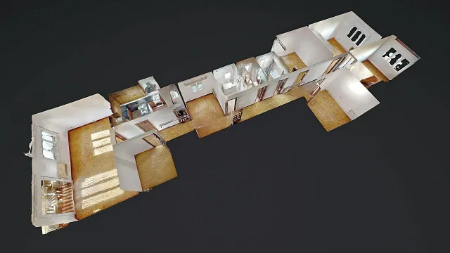Vivienda en quinta planta con vistas panorámicas, luminosa, con 5 amplias habitaciones. — 32