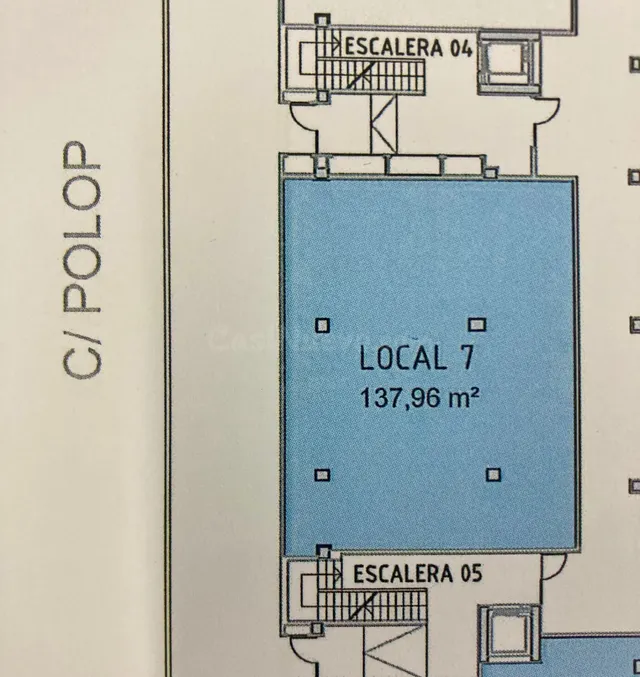 Se vende local comercial de 138 m2 en Alicante, zona  Gran Via — 5