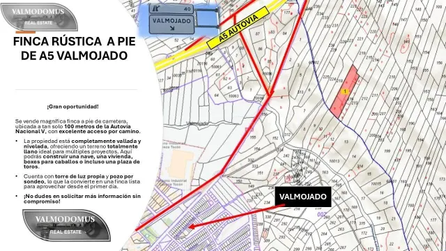 Terreno rural 105m² en venta - Valmojado - foto 2