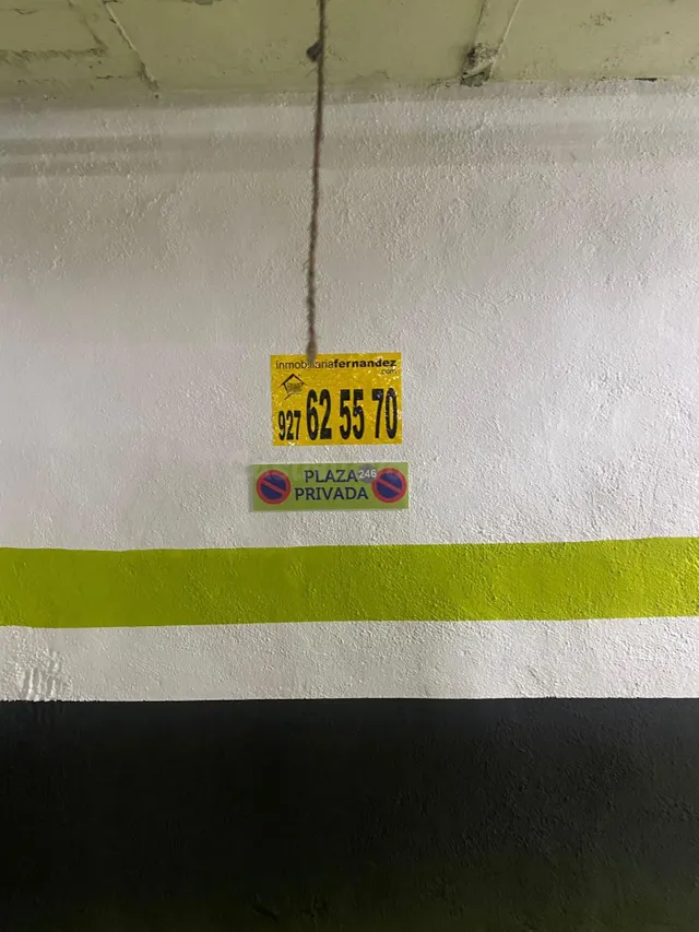 Estupenda Plaza de Garaje en pleno de Cáceres