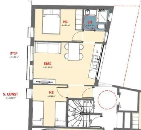 Palamós: apartamento a estrenar, céntrico y a pocos metros a la playa. — 5