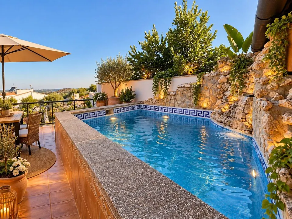 Casa con piscina