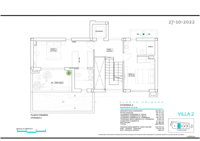 Villa 4 habitaciones 460m² en venta - Camporrosso village — 11