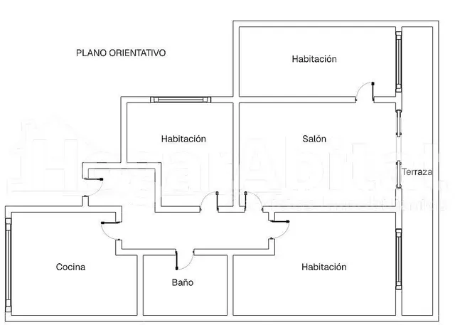 Alto, luminoso y exterior con balcón — 30