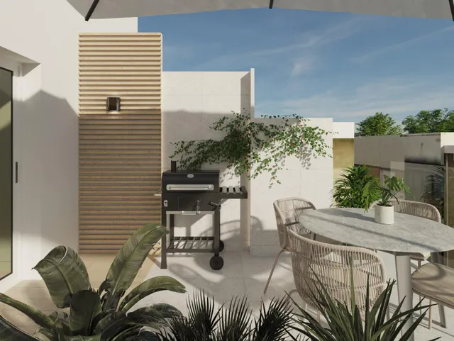 Apartamentos de nueva construcción cerca de la playa en el centro de Guardamar del Segura — 9