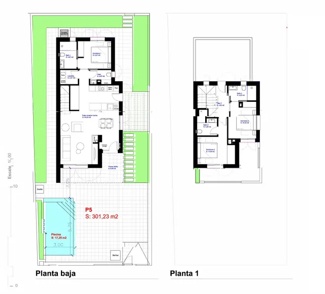 Villa independiente de 3 dormitorios con piscina privada en Daya Nueva — 28