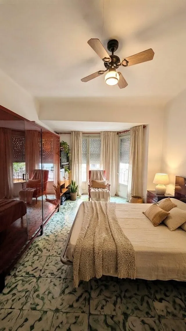 ¡OPORTUNIDAD, PRIMERO REAL, CENTRO DE ELCHE, 80m2, 3 DORMITORIOS DOBLES, 1 BAÑO, AMUEBLADO, 1 PISO POR PLANTA! — 7