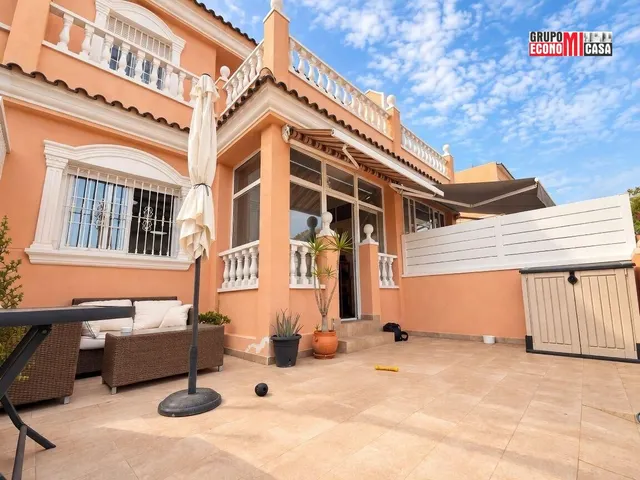 Chalet adosado de 2 dormitorios con terraza, piscina y sol de tarde en Gran Alacant — 34