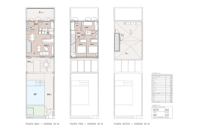 OBRA NUEVA A ESTRENAR – VIVIENDA ADOSADA DE DISEÑO CON PISCI - foto 2