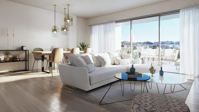 ESPECTACULAR ATICO A ESTRENAR  CON VISTAS AL MAR  Y A CAMPO DE GOLF ,CON PISCINA PRIVADA — 2