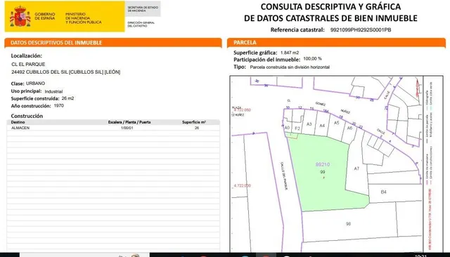 Venta terreno urbano Cubillos del Sil - foto 3