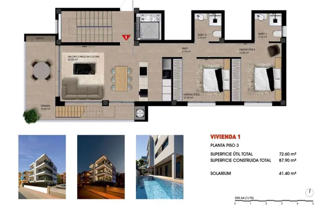 Viviendas a estrenar en Santa Pola, zona Gran Playa — 8