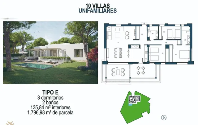 OBRA NUEVA, VILLAS, PAREADOS, ADOSADOS, JUNTO A LA TORRE DEL CATALÁN, LA ANTILLA — 14
