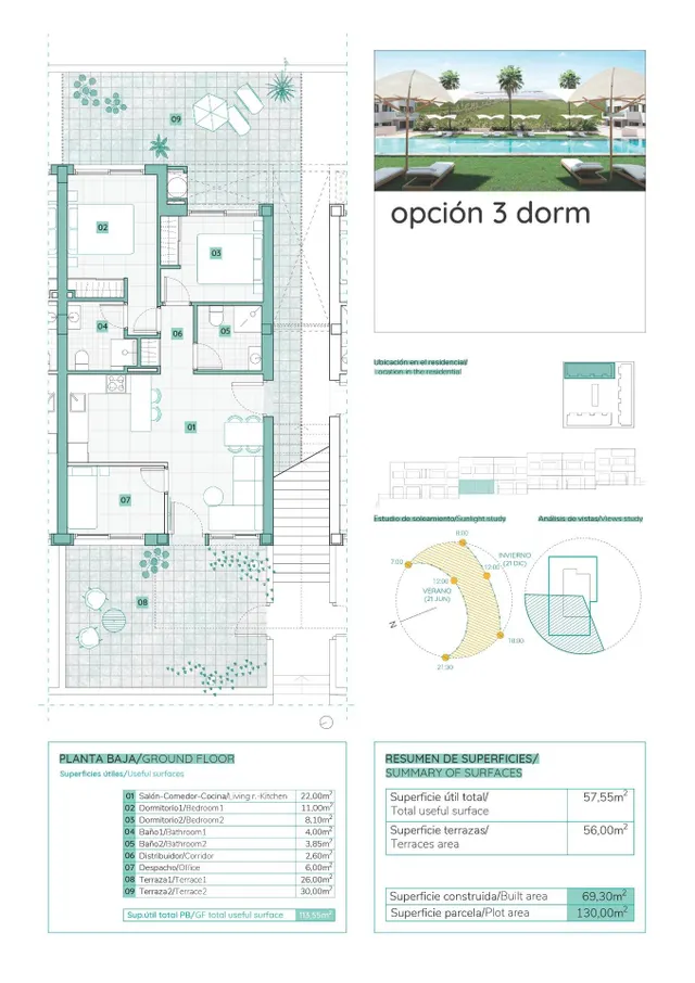 Se vende bungalow de obra nueva en Los Balcones, Torrevieja — 19
