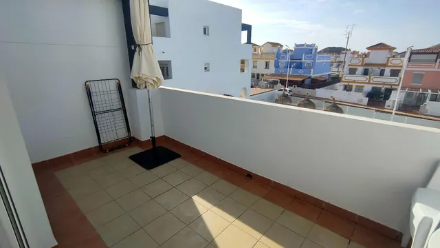 Apartamento de 1 dormitorio con terraza y piscina en Urbanización Milenio III en San Juan de los Terreros — 14