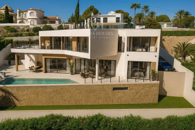 VILLA VISTA IFACH · VISTAS AL MAR Y ARQUITECTURA CONTEMPORÁN - foto 2