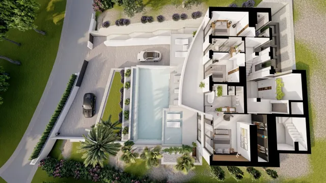 VILLA DE LUJO DE OBRA NUEVA EN ALTEA — 19