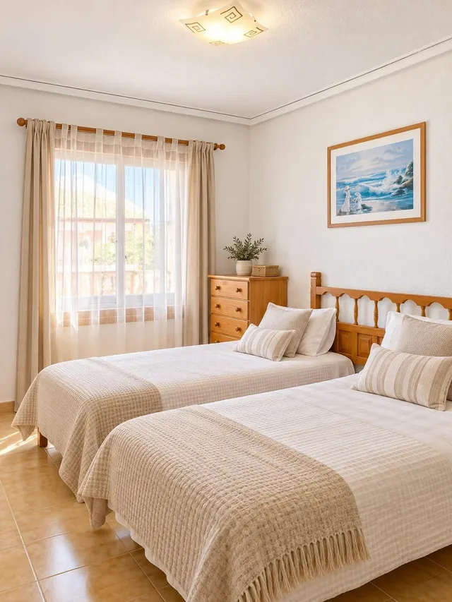 Bungalow alto orientado al sur con gran solárium privado a tan sólo 750 metros de la playa — 6