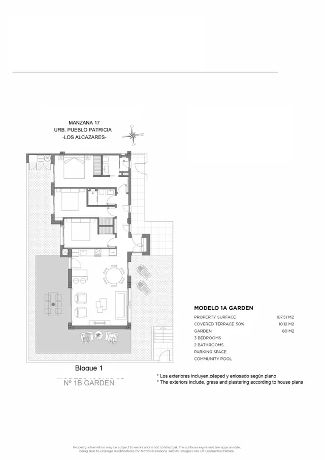 Planta baja 3 habitaciones 117m² en venta - Euro Roda — 21