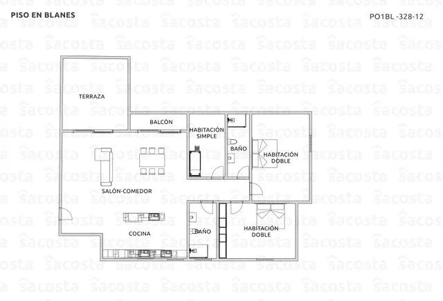 Amplio piso con  terraza, ideal como inversión o vivienda — 30