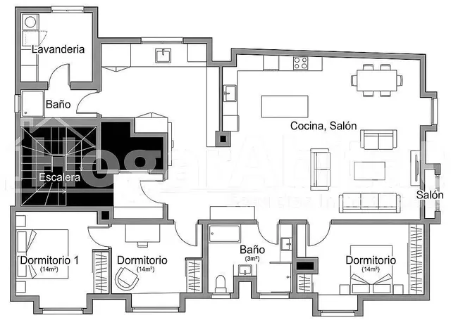 Acogedor, bonito y luminoso con balcón, todo exterior y cerca del centro — 21