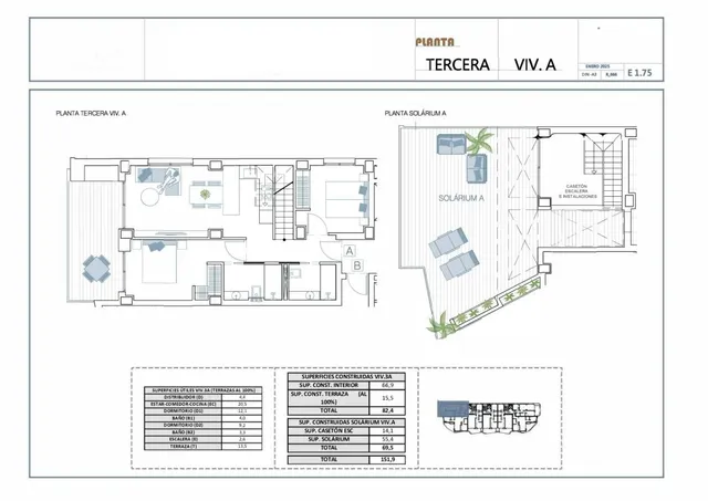 Apartamento 2 habitaciones 158m² en venta - Pueblo — 19