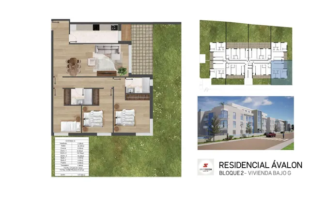 PROMOCIÓN DE PISOS EN SANCIBRIÁN (SANTA CRUZ DE BEZANA)- RESIDENCIAL ÁVALON. 1ª FASE — 9