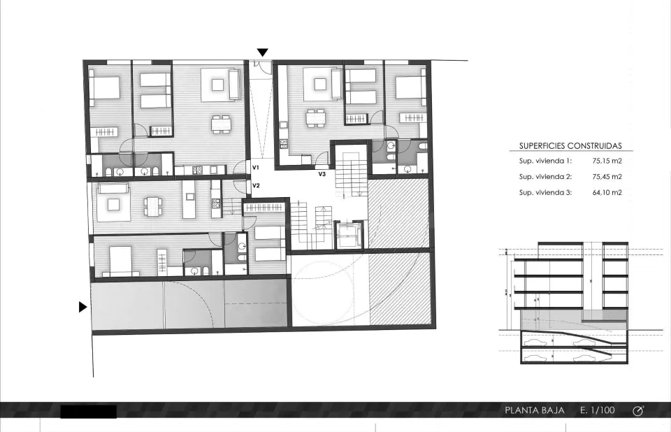 Proyecto residencial en zona céntrica de Santa Pola
