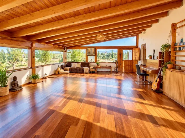 Finca de 11.000 m2 con 2 edificaciones y gran sala polivalente en Jérica — 2