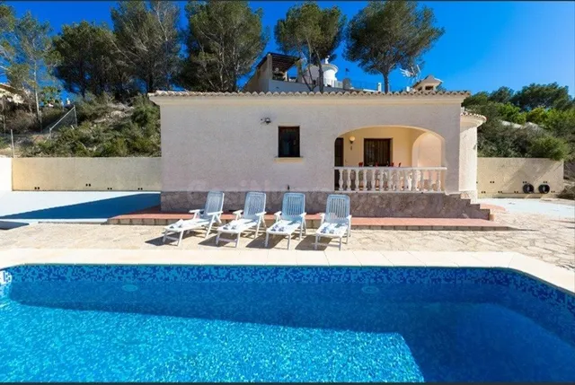 Villa mediterránea 1 planta Calpe