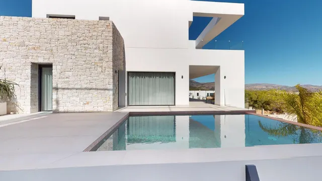Villas de lujo de nueva construcción en Polop con impresionantes vistas — 2