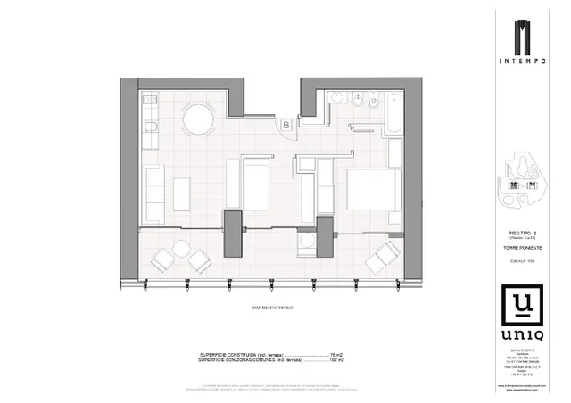 Apartamentos a la venta en el magnífico Edificio Intempo, Benidorm — 13