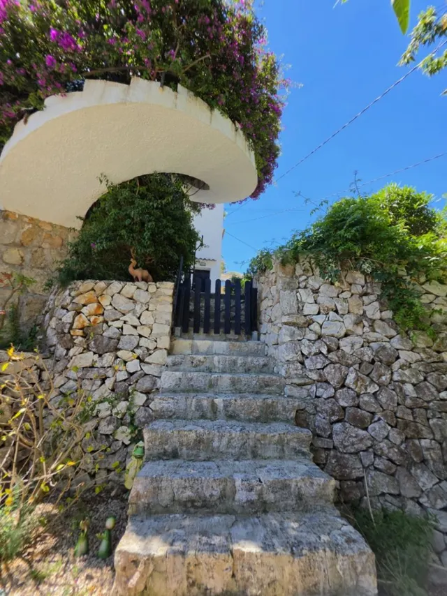 Villa mediterránea con vistas al mar y al valle en Benissa Costa – Montemar — 45