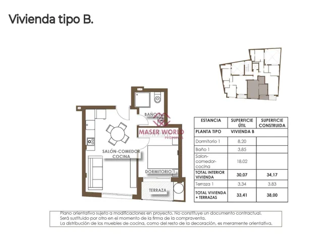 Apartamentos modernos en venta a solo 250 m de la playa de El Cura en Torrevieja, Costa Blanca — 12