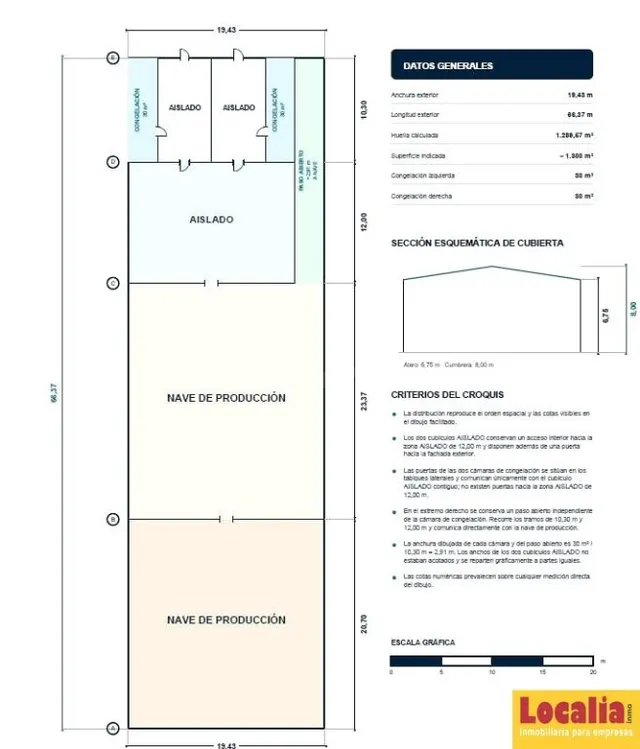 Nave industrial con instalaciones frigorificas Cartes — 17